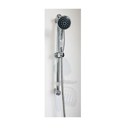 Kit Barre De Douche À Douchette 5 Fonctions Tallia - H50cm - Finition Chromé