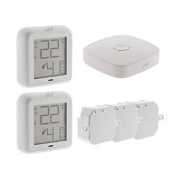 Pack De Démarrage Chauffage Connecté Otiohome (2 Thermomètres , 3 Modules Pour Radiateur, 1 Box)