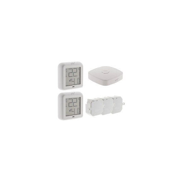 Pack De Démarrage Chauffage Connecté Otiohome (2 Thermomètres , 3 Modules Pour Radiateur, 1 Box)