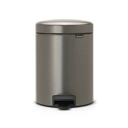 Poubelle À Pédale 5l Platinum - 112683