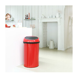 Poubelle De Cuisine 60l Rouge - 402487