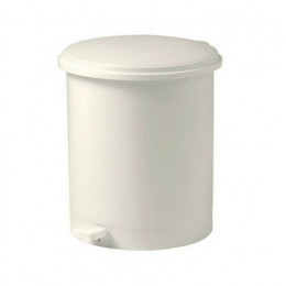 Poubelle À Pédale 16l Blanc - 10604be.cr