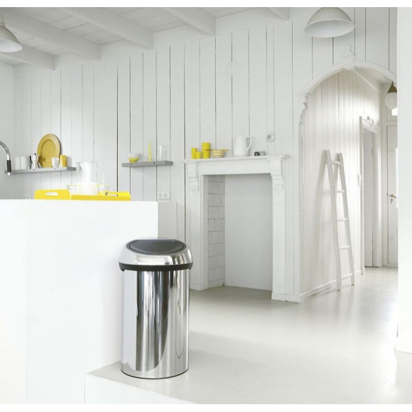 Poubelle De Cuisine 60l Brillant Steel - 402609