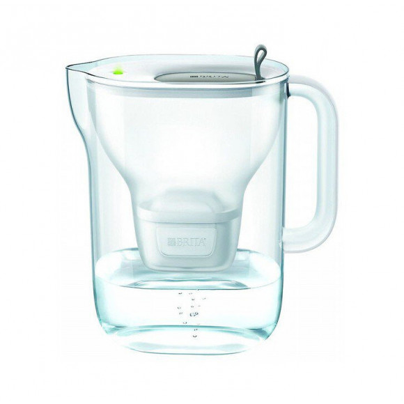 Carafe Filtrante 3,6l Gris Avec Cartouche Maxtra+ - 1026679