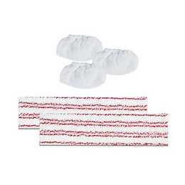 Kit 3 Bonnets + 2 Serpillières En Microfibre - Paeu0324