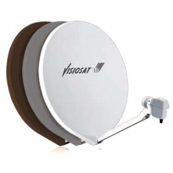 Antenne Parabolique Fibre 80cm + Lnb - 140264