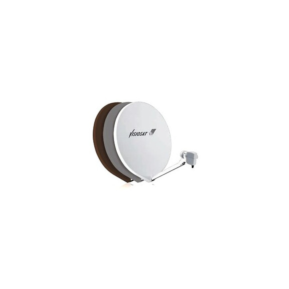 Antenne Parabolique Fibre 80cm + Lnb - 140264
