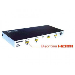 Distributeur Hdmi 1 Source Vers 8 Ecran - Hdd-18