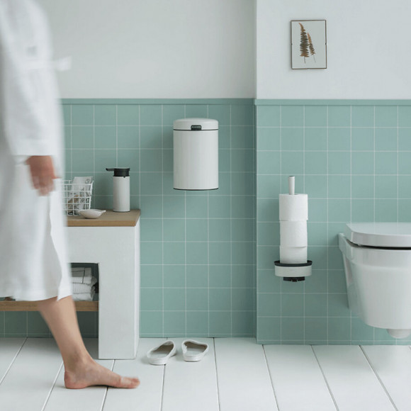 Poubelle Murale 3l Blanc - 115523