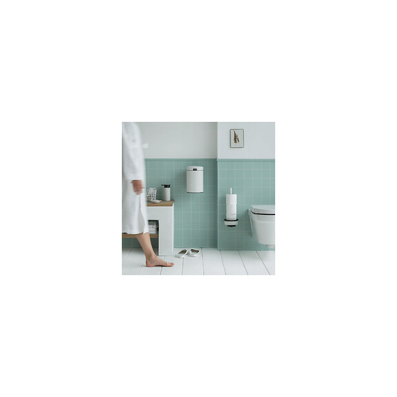 Poubelle Murale 3l Blanc - 115523