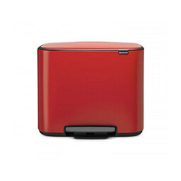 Poubelle À Pédale 36l Rouge Passion - 121401