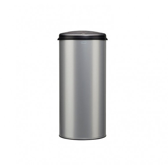 Poubelle 45l Gris Métal - 93632