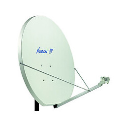 Antenne Parabolique 120cm Blanc - Kit120ms