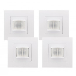Lot De 4 Interrupteurs Automatiques Intérieur Sans Fil Iai-8053 - Eclairages