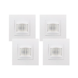 Lot De 4 Interrupteurs Automatiques Intérieur Sans Fil Iai-8053 - Eclairages