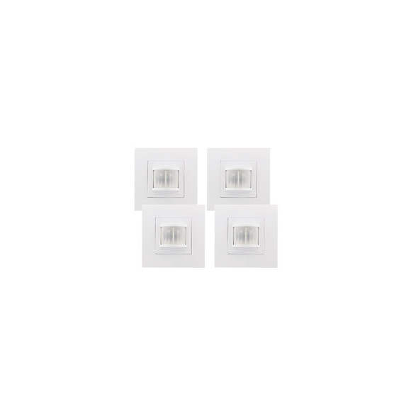 Lot De 4 Interrupteurs Automatiques Intérieur Sans Fil Iai-8053 - Eclairages