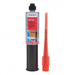 Mortier Spécial Bicomposants Wit-p 200 Ton Gris Beton Cartouche 150ml Gris Beton