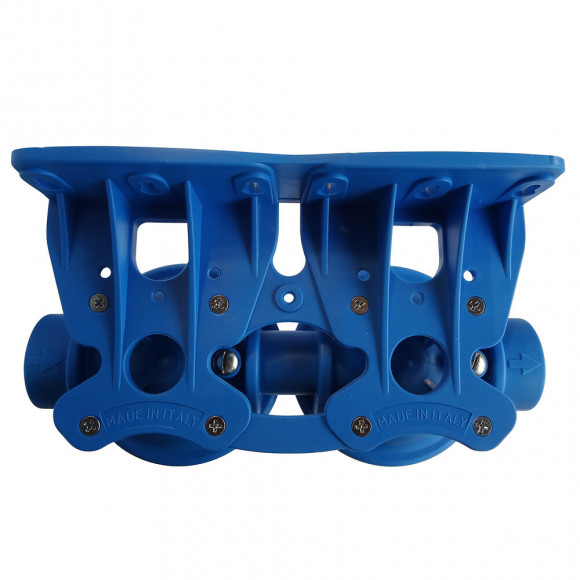 Station Filtre Double Nu - Taille Standard 10" - Avec Clé De Déserrage