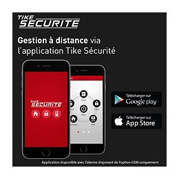 Alarme Maison Sans Fil Ice-b28 Compatible Box Internet Et Gsm