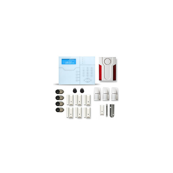 Alarme Maison Sans Fil Shb37 Gsm/ip Avec Option Gsm Incluse