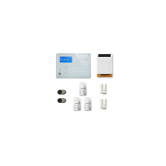 Alarme Maison Sans Fil Ice-b45 Compatible Box Internet Et Gsm