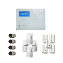 Alarme Maison Sans Fil Ice-b18 Compatible Box Internet Et Gsm