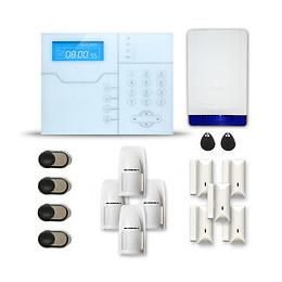 Alarme Maison Sans Fil Shb34 Gsm/ip Avec Option Gsm Incluse