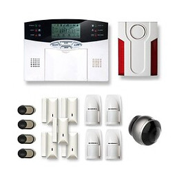 Alarme Maison Sans Fil Mn264 Compatible Box Internet
