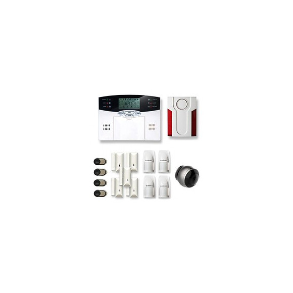 Alarme Maison Sans Fil Mn264 Compatible Box Internet