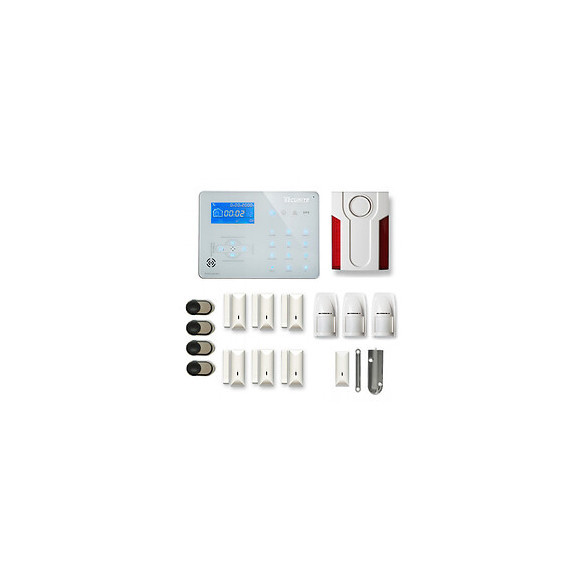 Alarme Maison Sans Fil Ice-b37 Compatible Box Internet Et Gsm