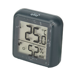 Thermomètre - Hygromètre Intérieur Gris Anthracite - Otio