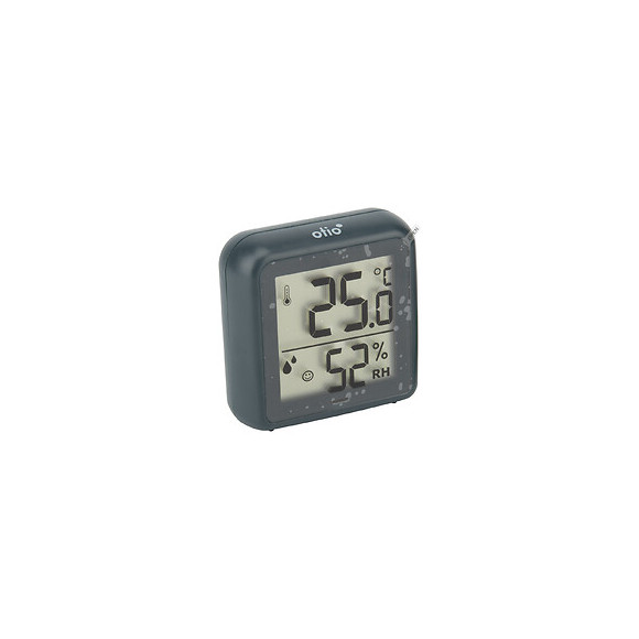 Thermomètre - Hygromètre Intérieur Gris Anthracite - Otio