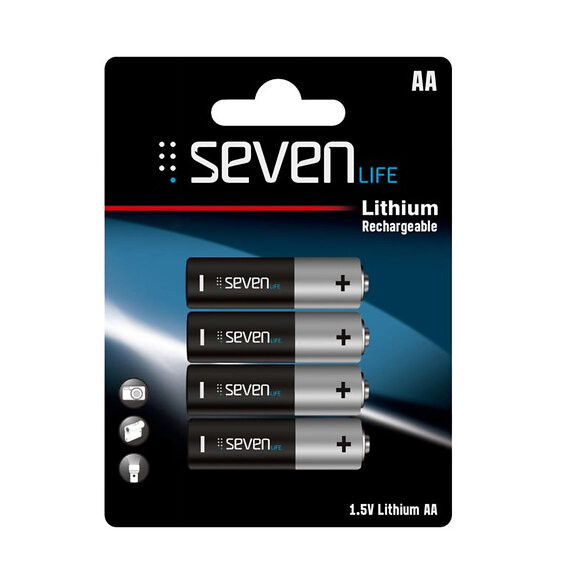 Pile Rechargeable 920 Mah Seven Life, Aa Pack 4.