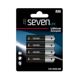 Pile Rechargeable 220 Mah Seven Life, Aaa Pack 4
