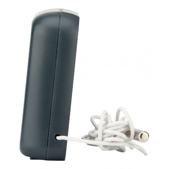 Thermomètre ?hygromètre À Sonde De Température Filaire Gris Anthracite - Otio
