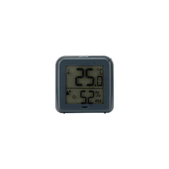 Thermomètre - Hygromètre Intérieur Gris Anthracite - Otio