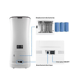 Daewoo Distributeur De Croquettes Automatique Pour Chiens Et Chats Avec Caméra