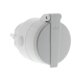 Prise Connectée D'extérieur Pilotable À Distance Ou Avec Télécommande - Otio