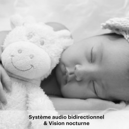 Daewoo Pack De 2 Caméras Intérieures Ip501, Full Hd 1080p, Audio Bidirectionnel, Motorisées, Détection De Mouvement