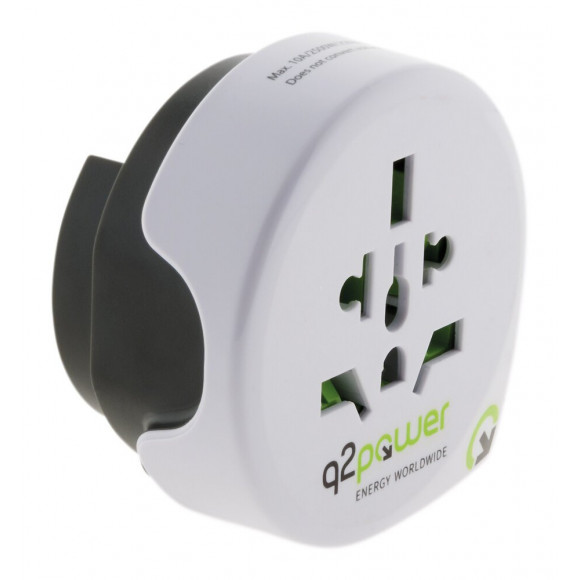 Adaptateur De Voyage 5 En 1 Compatible Avec Plus De 110 Pays - Q2 Power