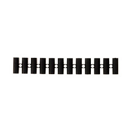 Barrettes 12 Plots 25 Mm² Noir - Zenitech
