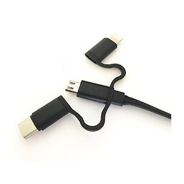Câble Usb 3 En 1 - Connectique Universelle - Watt And Co