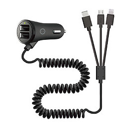 Rallonge 12v Usb Avec Câble 3 En 1 - Watt And Co