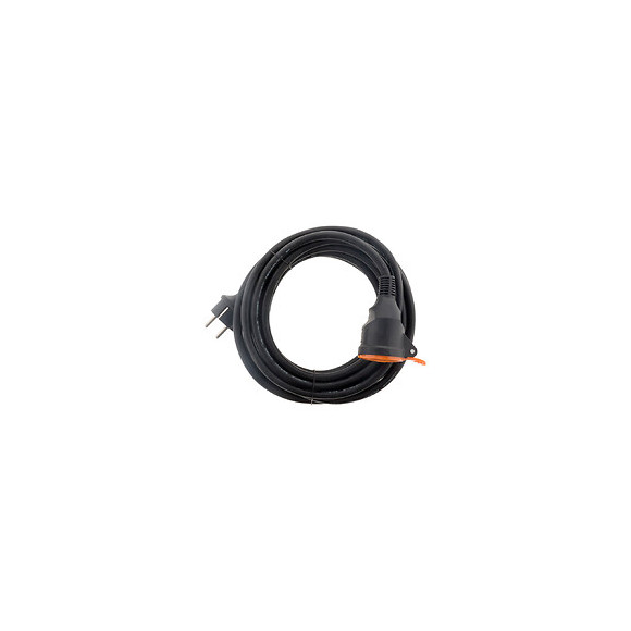 Rallonge Étanche 2p+t H07rn-f 3x 1,5mm² 5m Avec Clip De Fixation Orange - Zenitech