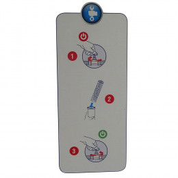 Cartouche Anti-tartre En Cristaux Polyphosphates- Taille Standard 10"-  6 Mois