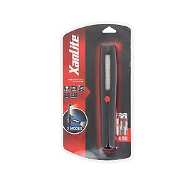 Baladeuse + Lampe Torche Led Sans Fil, 150 Lumens, Piles Incluses