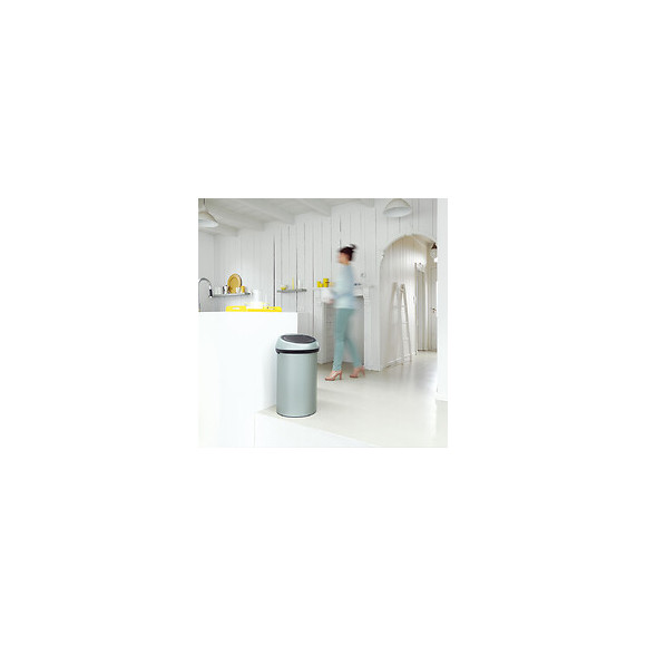 Poubelle 60l Metallic Mint - 402449