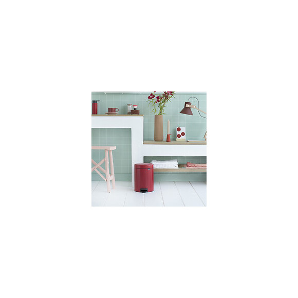 Poubelle À Pédale 5l Passion Red - 112089