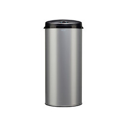 Poubelle 45l Gris Métal - 93612