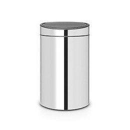 Poubelle 40l Brillant Steel - 112881